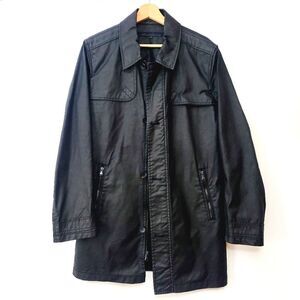 Kenneth Cole NY Waxed Cotton Rain Jacket